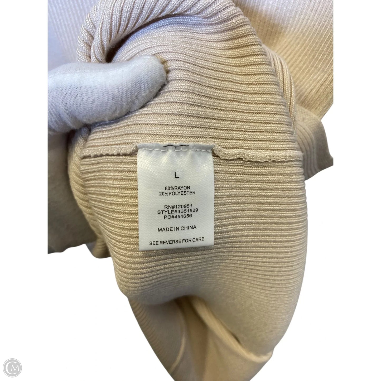 Dress Casual Midi By Olive And Oak In Tan, Size: L