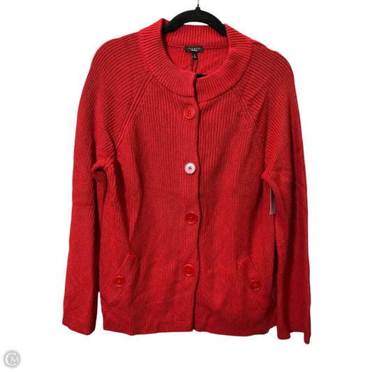 Sweater By Talbots In Red, Size: M
