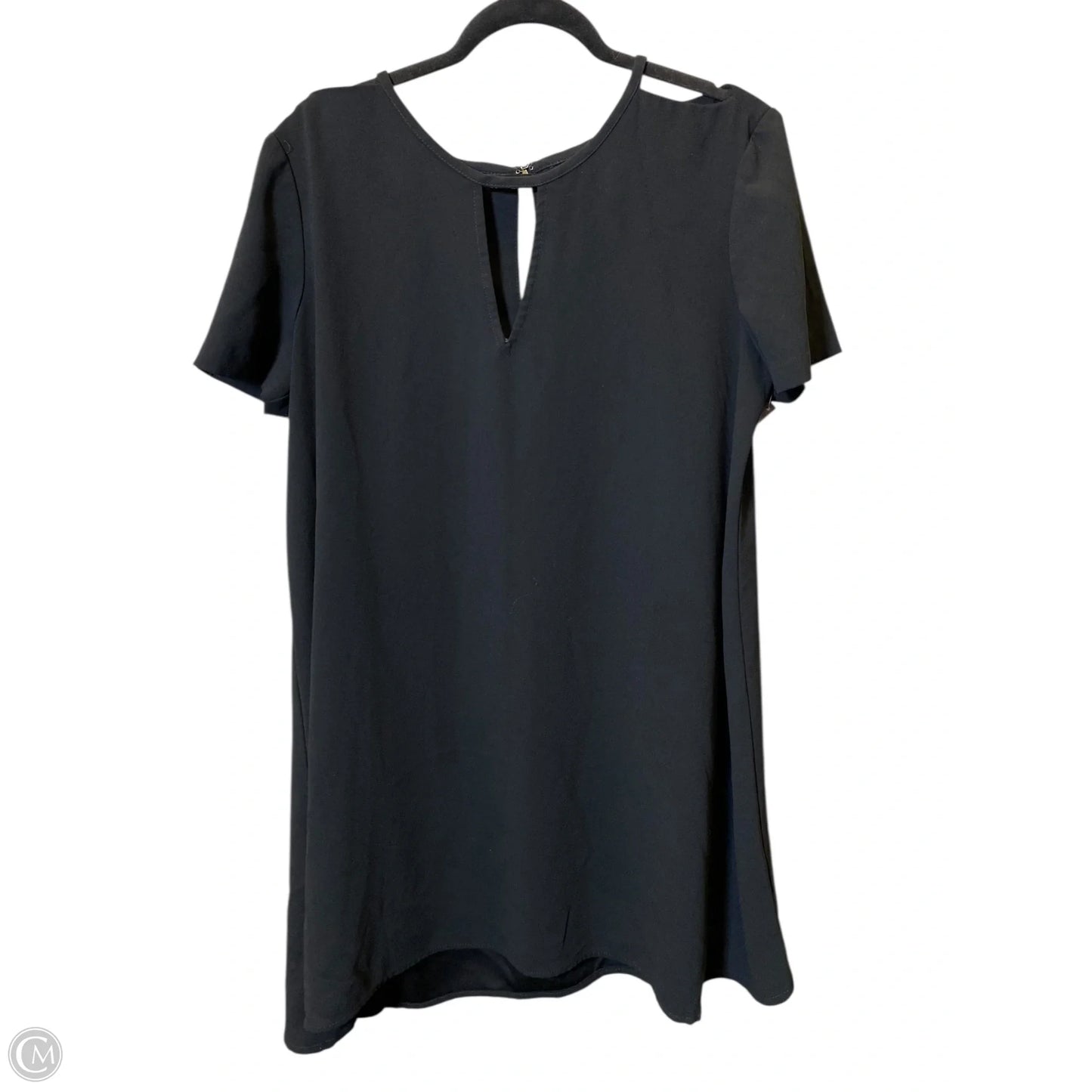 Top Short Sleeve By Trina Turk In Black, Size: L