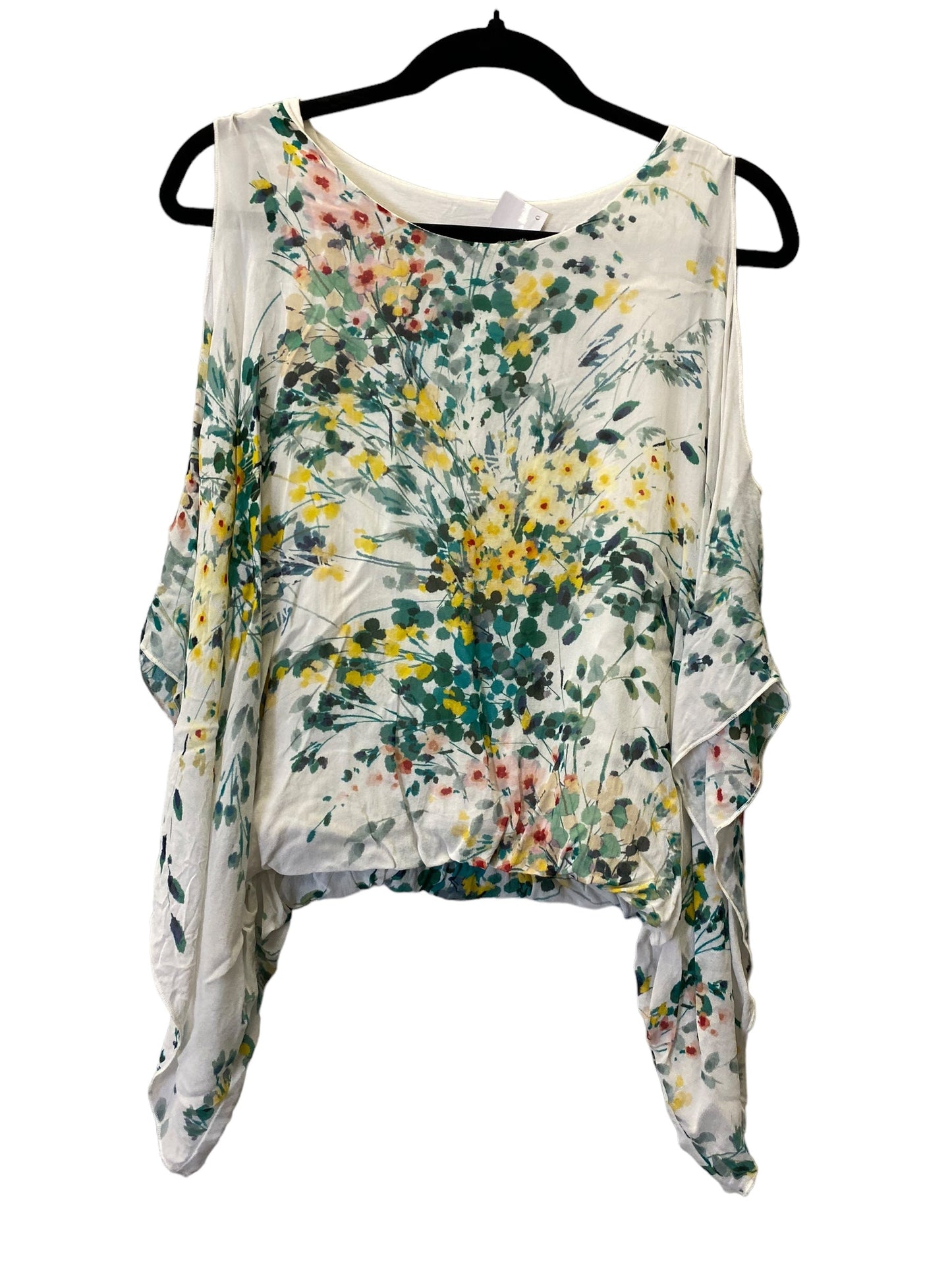 Floral Print Top Sleeveless Karen Kane, Size Xs