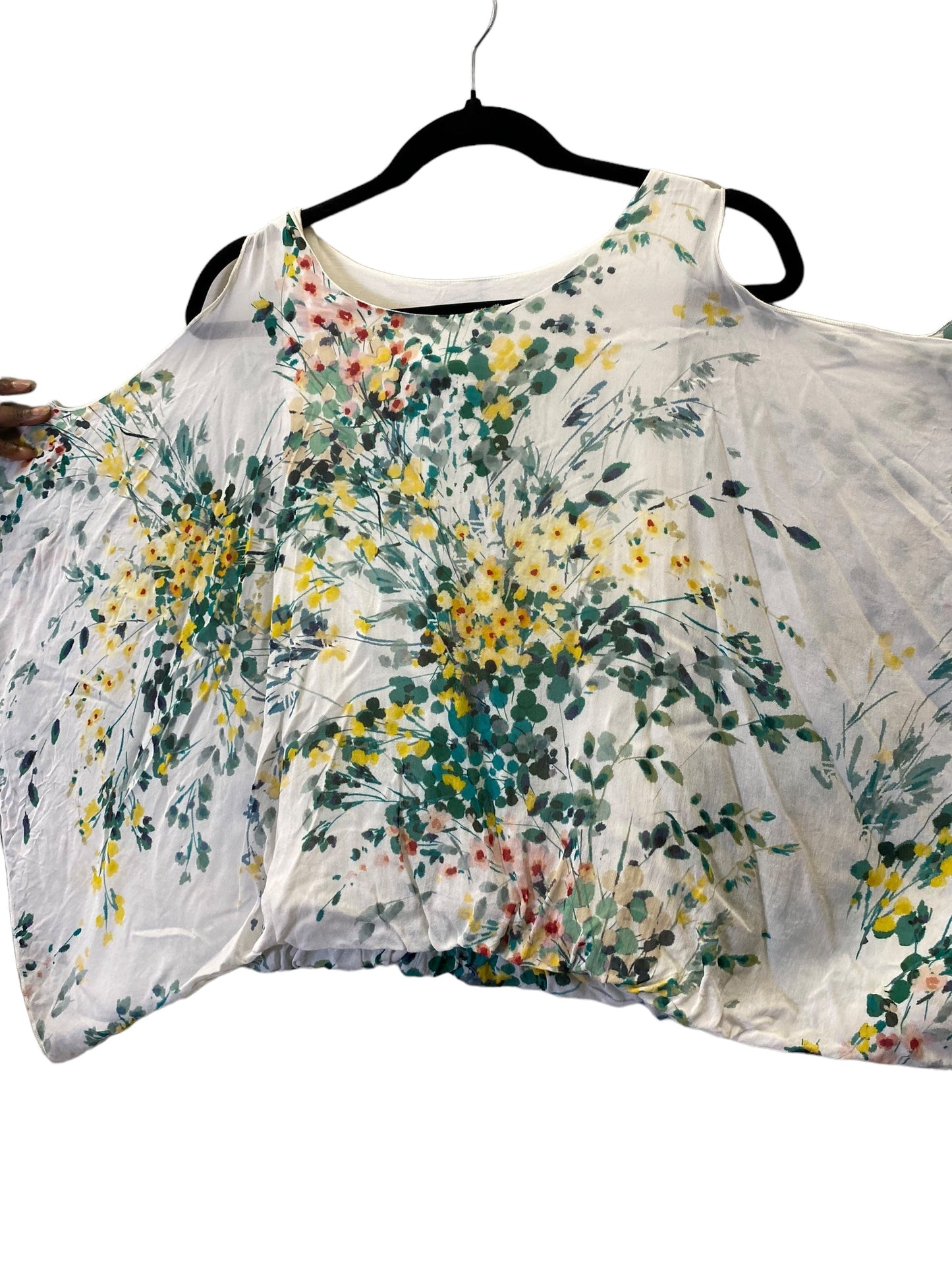 Floral Print Top Sleeveless Karen Kane, Size Xs