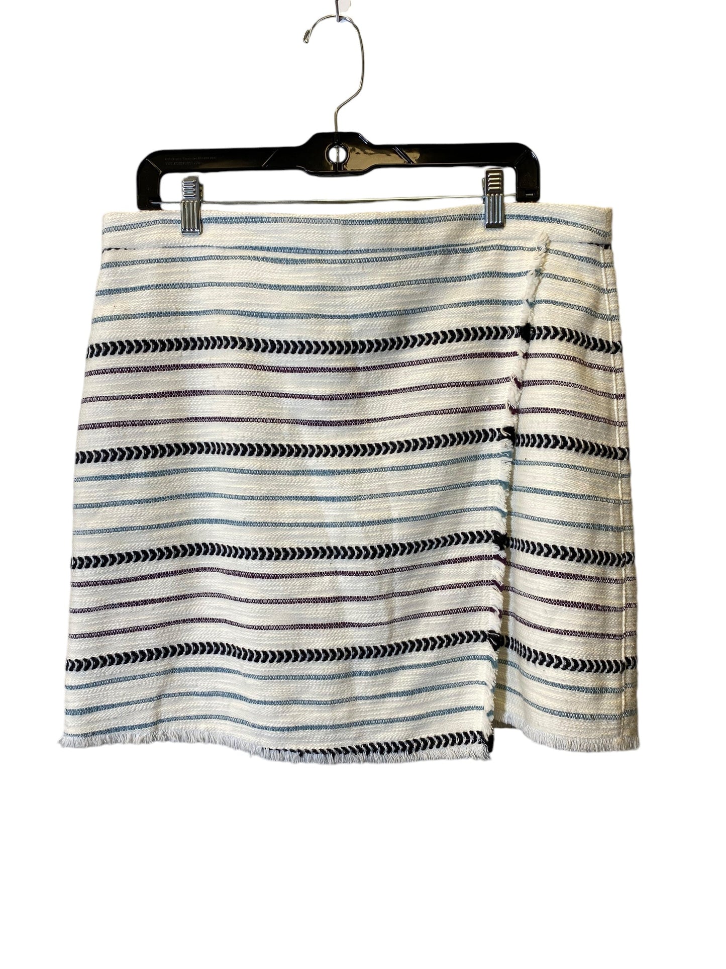 Skirt Mini & Short By Loft In Cream, Size: 14