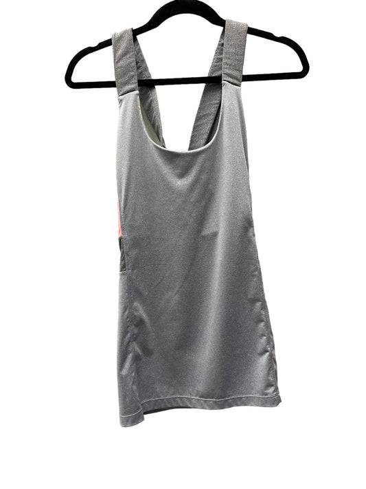 Athletic Dress By Mpg In Grey & Pink, Size: L