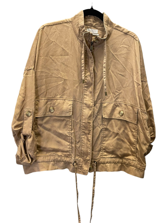 Jacket Fleece By Urban Outfitters In Brown, Size: M