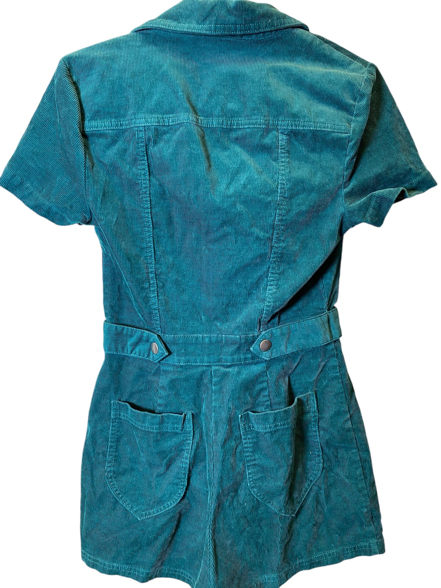 Romper By Urban Outfitters In Teal, Size: M