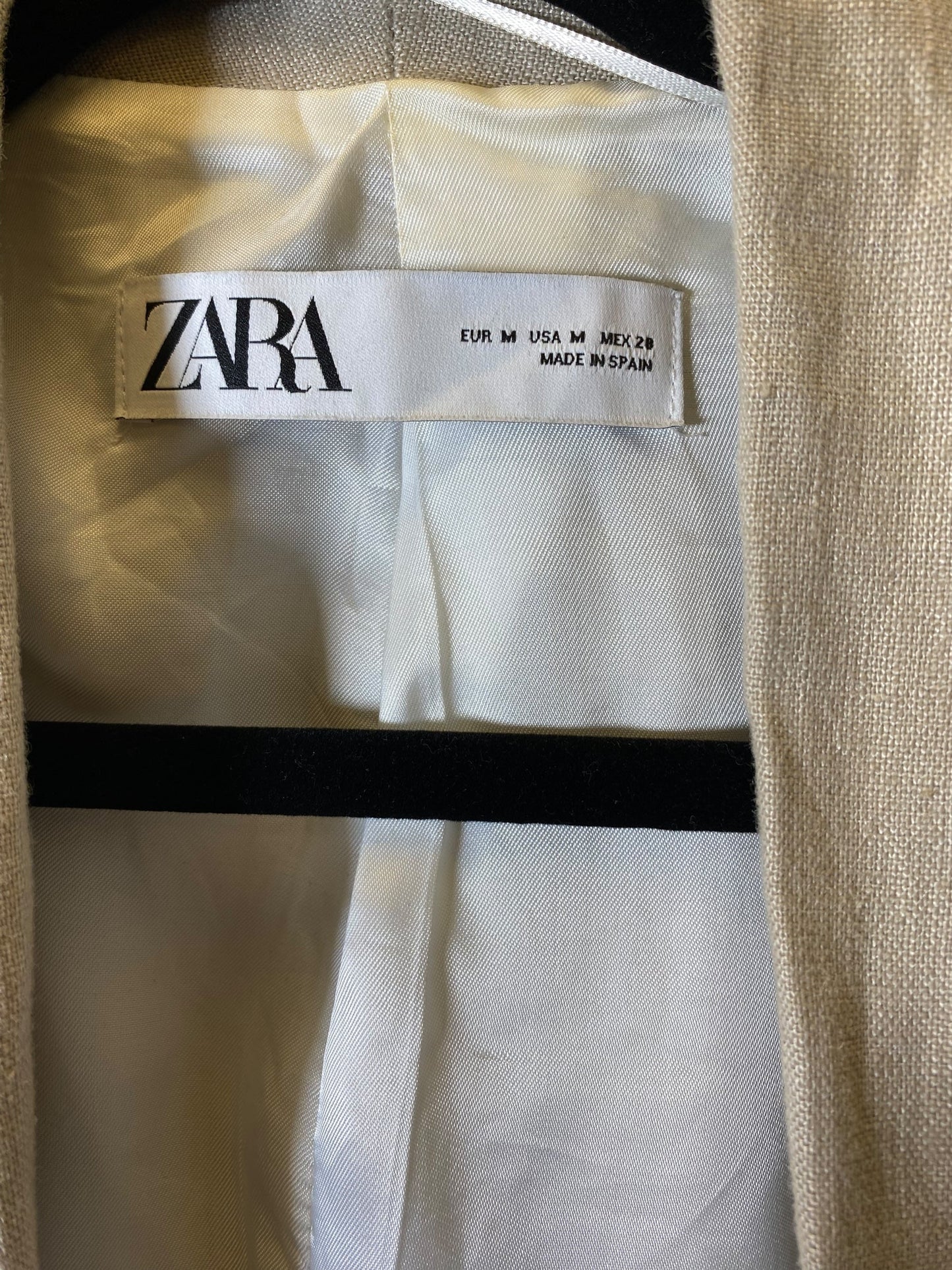 Blazer By Zara In Tan, Size: M