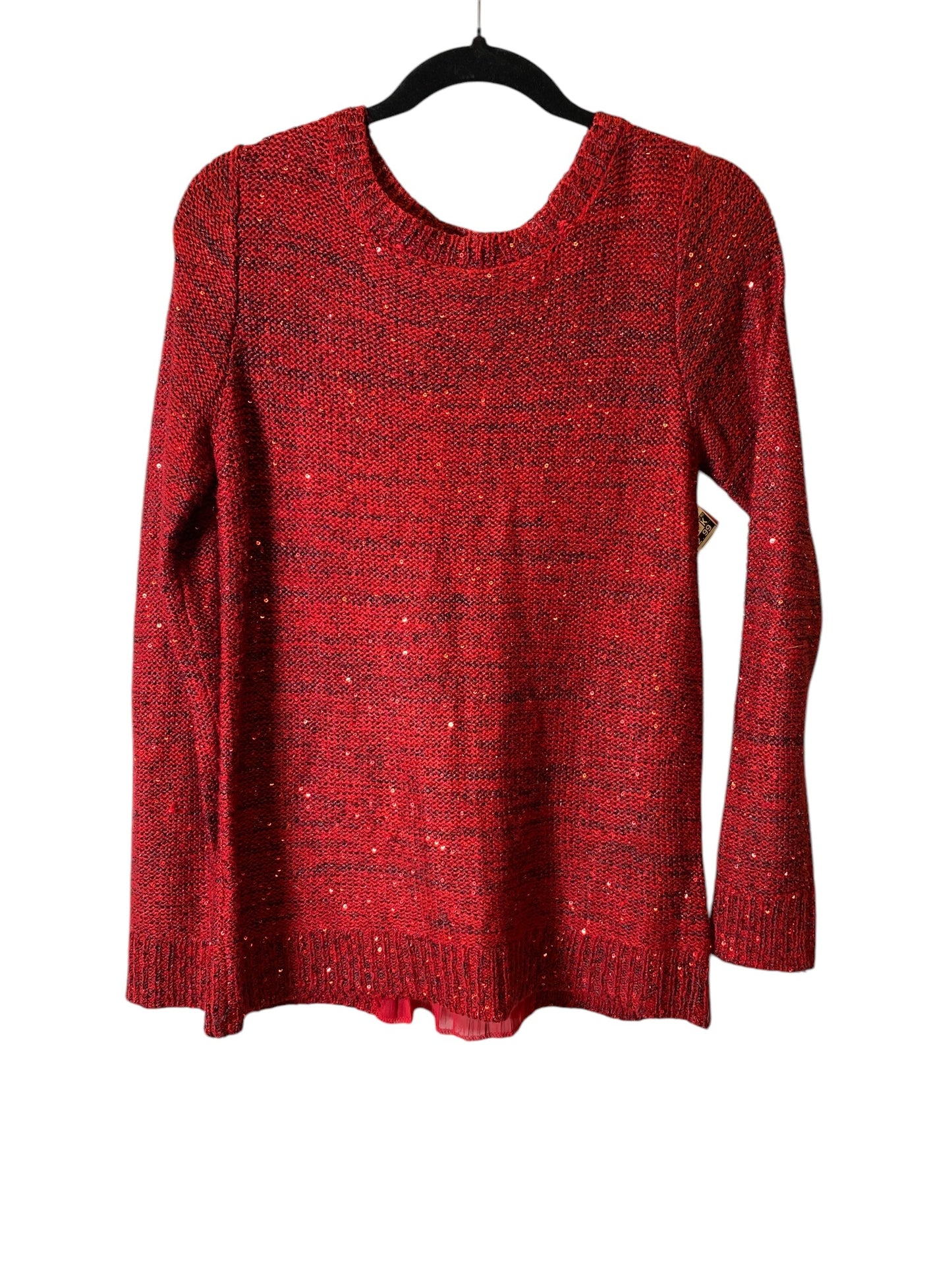 Sweater By Time And Tru In Red, Size: S