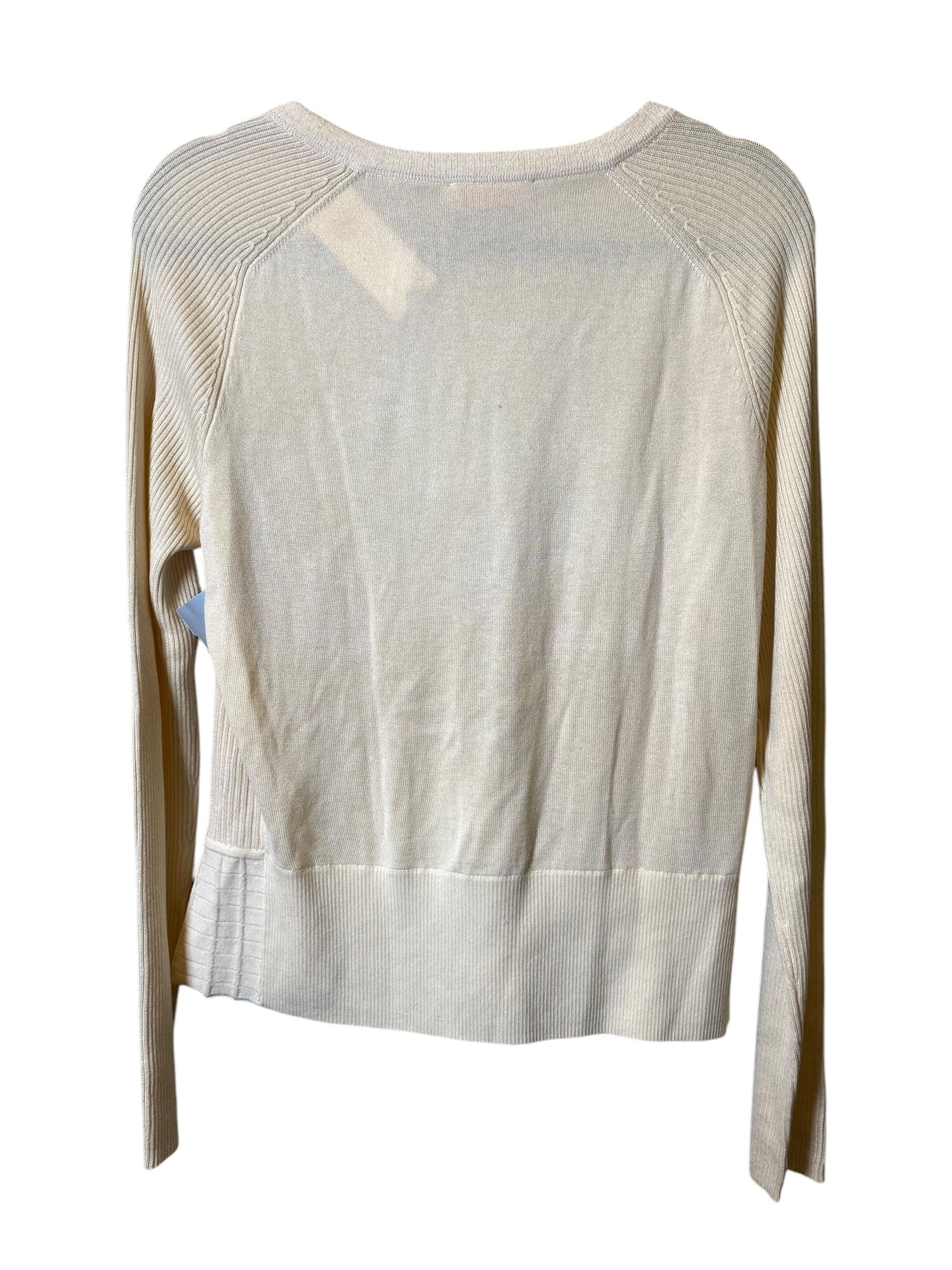 Sweater By Tory Burch In Cream, Size: Xl