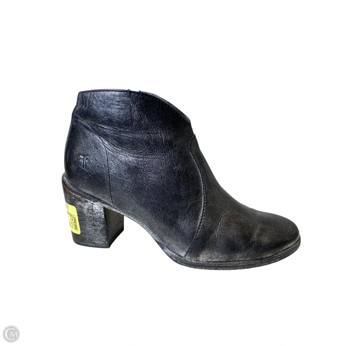 Boots Ankle Heels By Frye In Silver, Size: 5.5