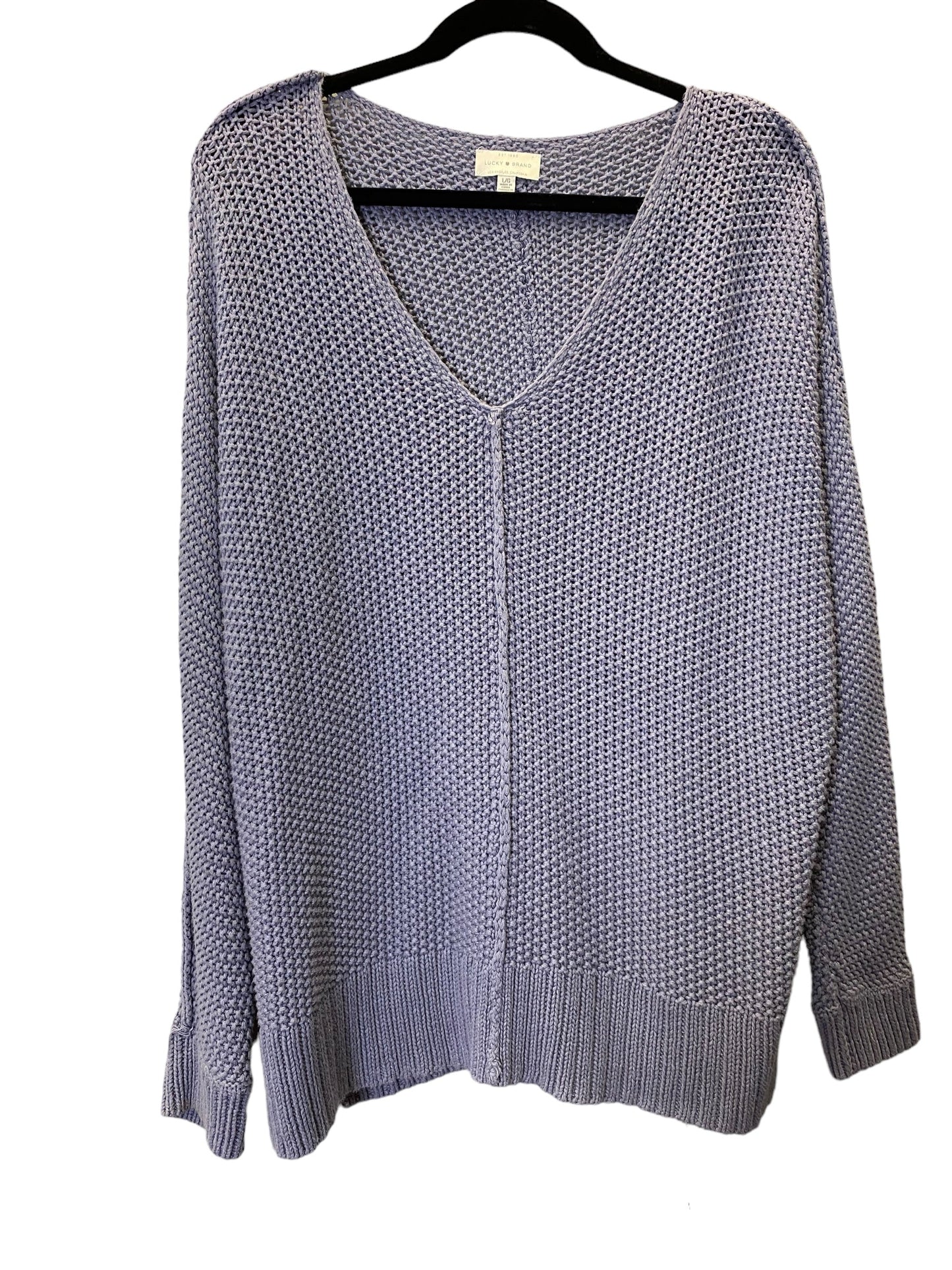 Blue Sweater Lucky Brand, Size L