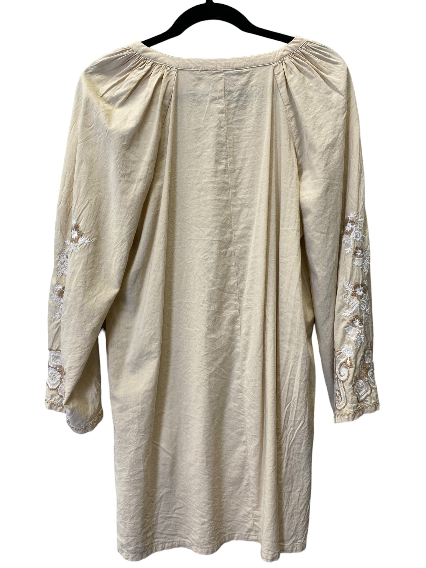 Beige Tunic Long Sleeve Banana Republic, Size S