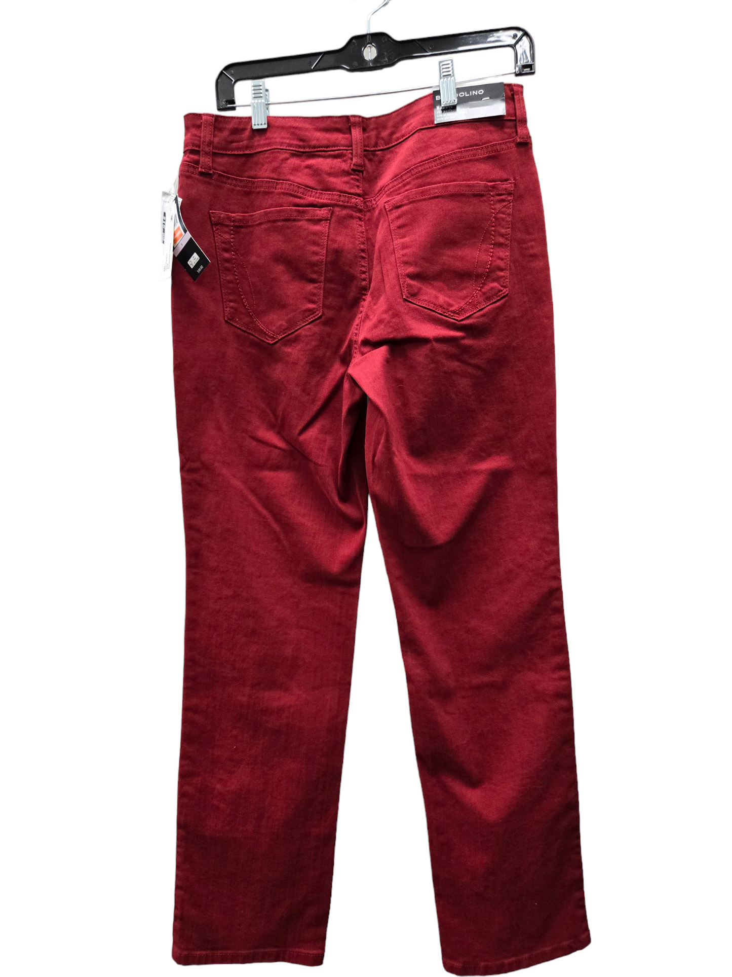 Red Jeans Straight Bandolino, Size 6