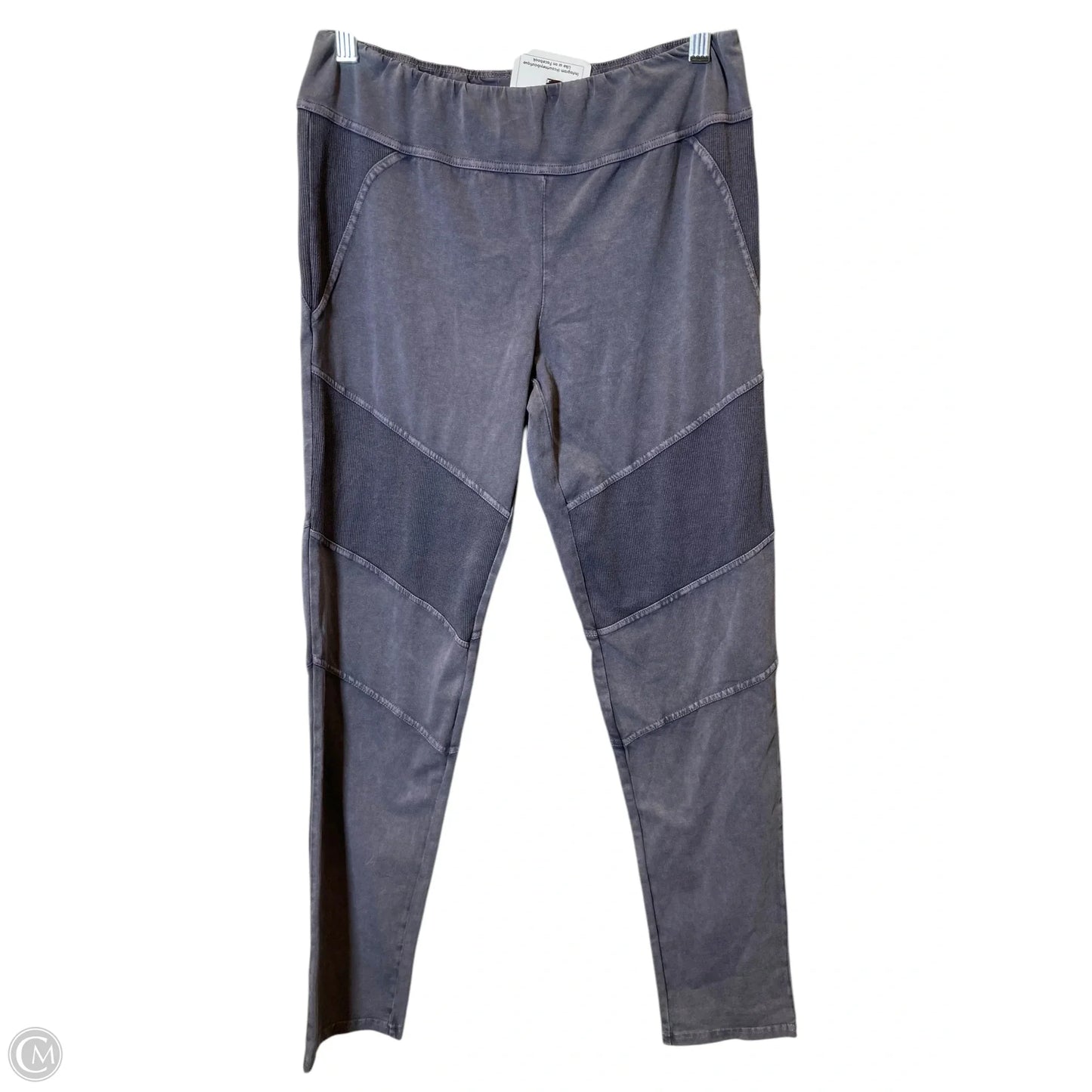Athletic Pants By Easel In Grey, Size: L