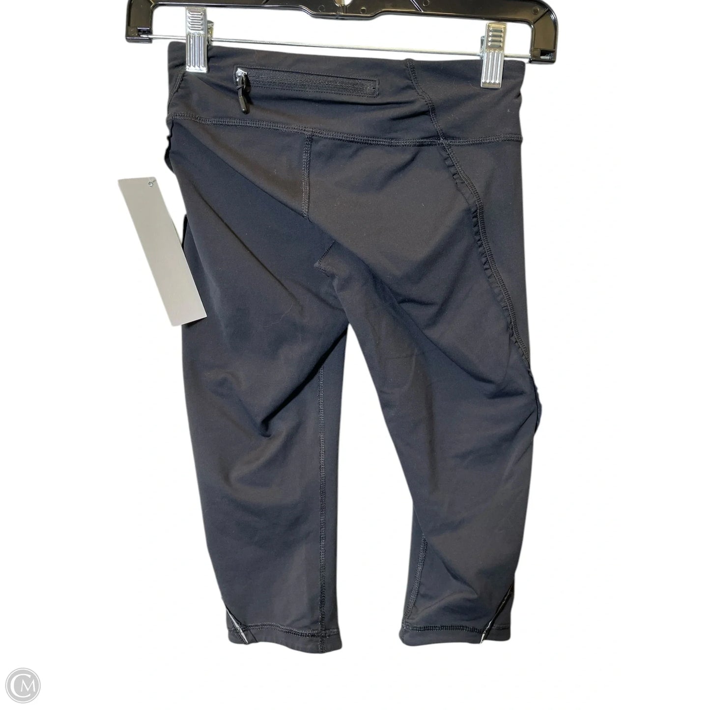 Athletic Capris By Lululemon In Black, Size: Xs