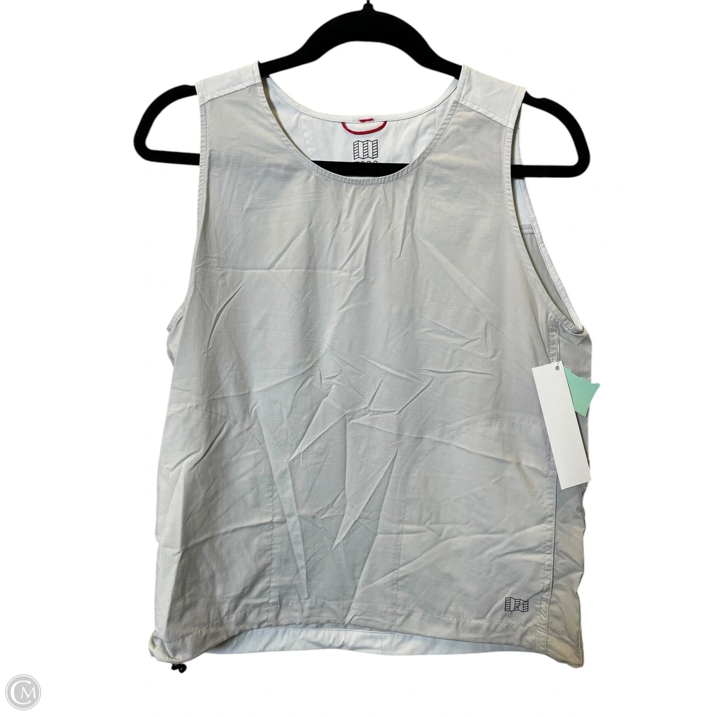 Top Sleeveless By Cmc In Grey, Size: M