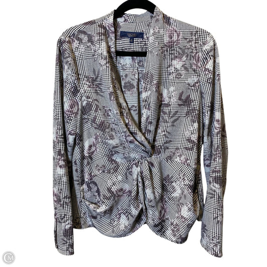 Top Long Sleeve By Rachel Roy In Multi-colored, Size: M