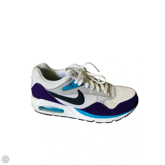 Shoes Sneakers By Nike In Purple & White, Size: 7.5