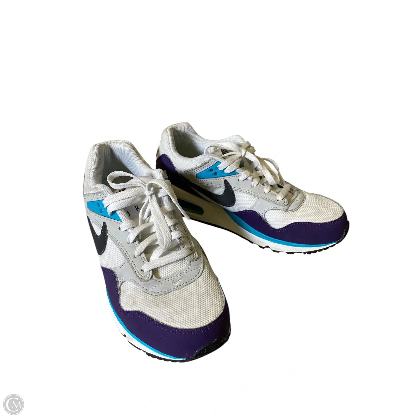Shoes Sneakers By Nike In Purple & White, Size: 7.5