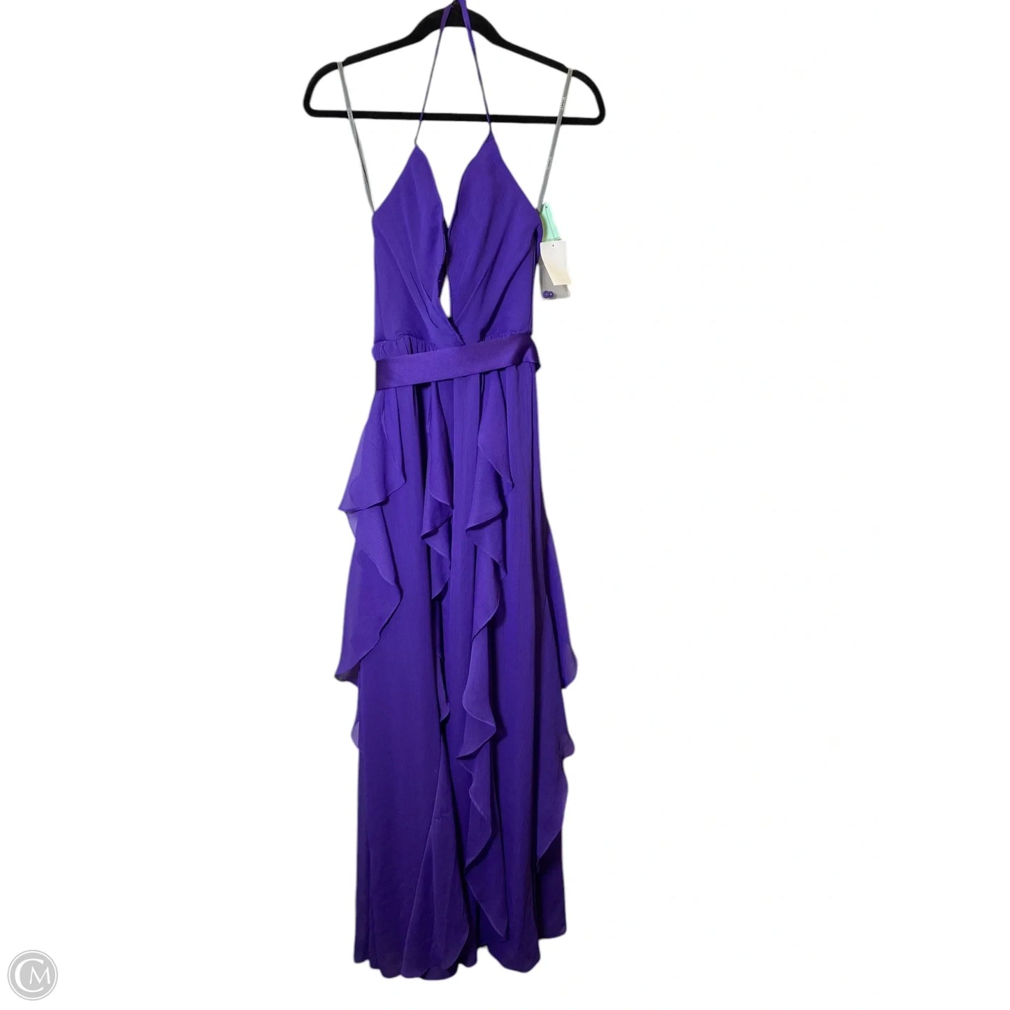 Dress Designer By Vera Wang In Purple, Size: 12