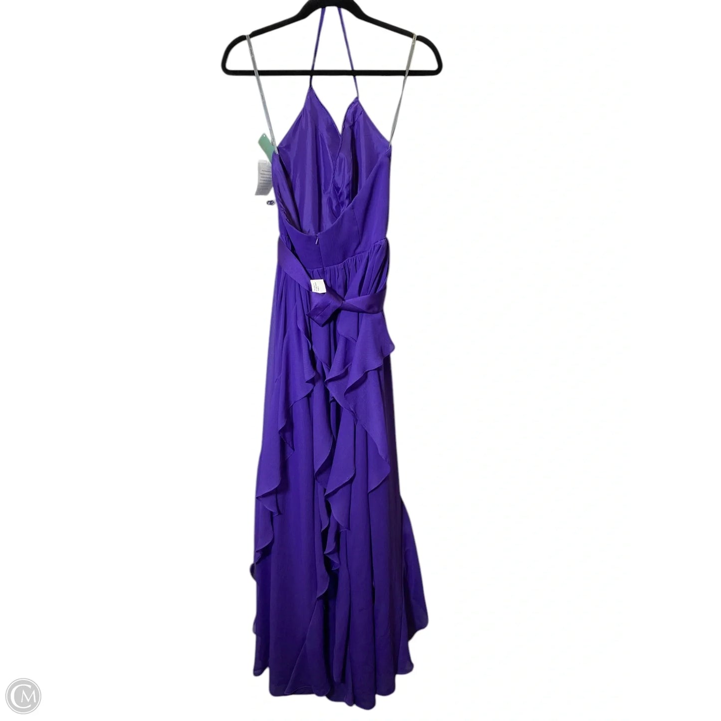 Dress Designer By Vera Wang In Purple, Size: 12