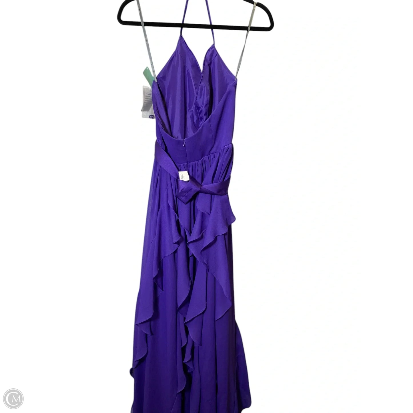 Dress Designer By Vera Wang In Purple, Size: 12