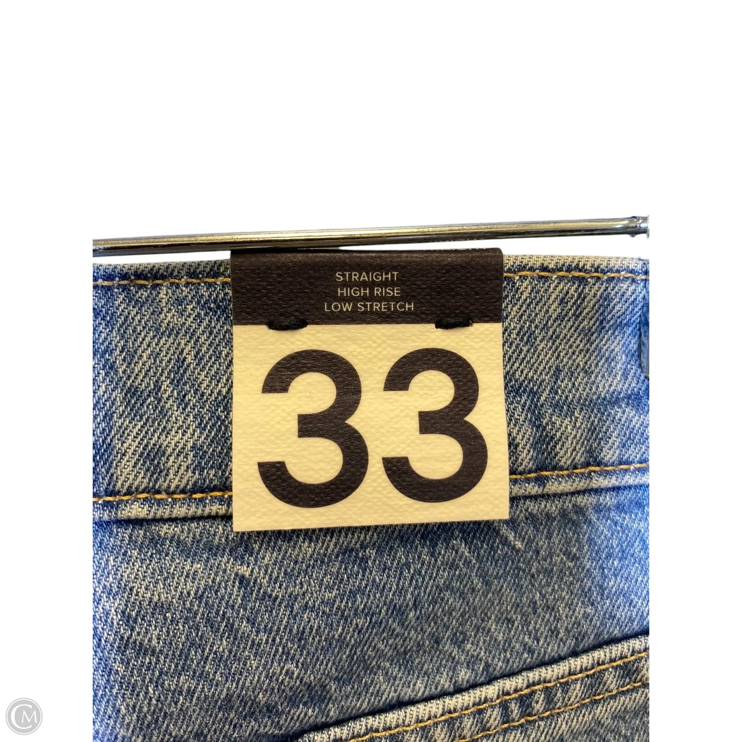 Jeans Straight By Gap In Blue, Size: 16