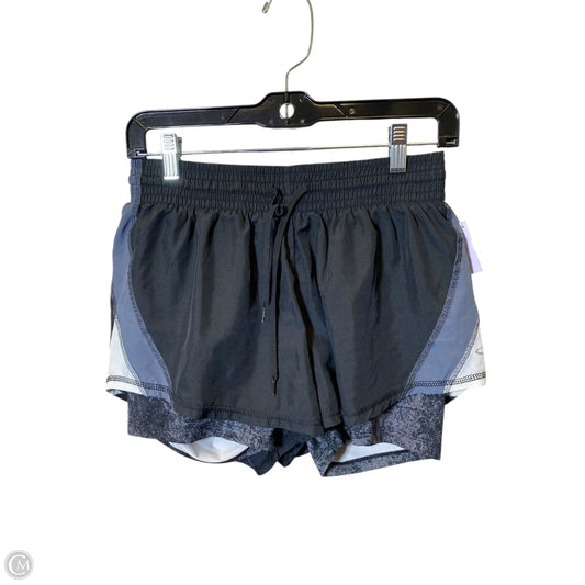 Athletic Shorts By Champion In Black & Grey, Size: M