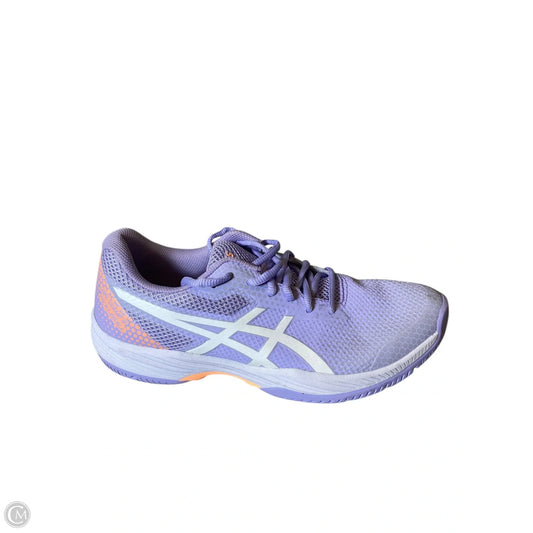 Shoes Sneakers By Asics In Purple, Size: 8