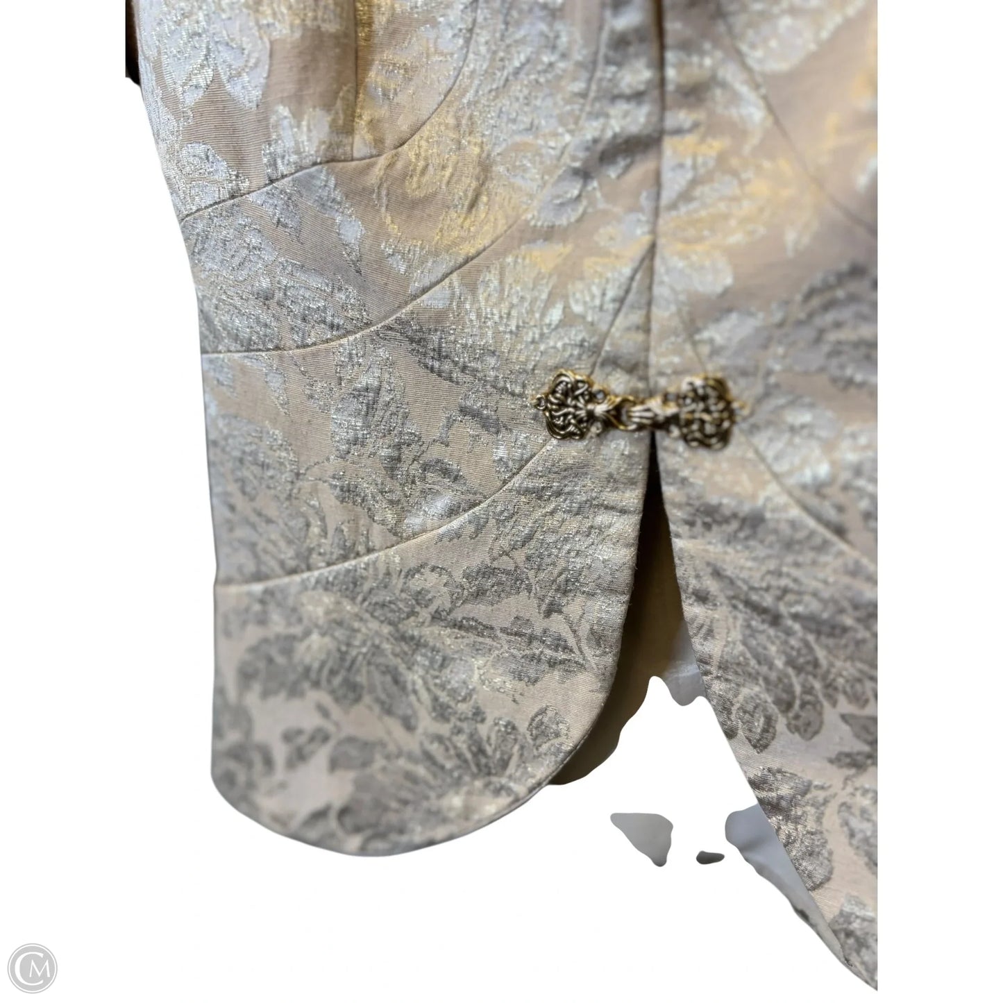 Blazer By Nicole Miller In Cream, Size: 0