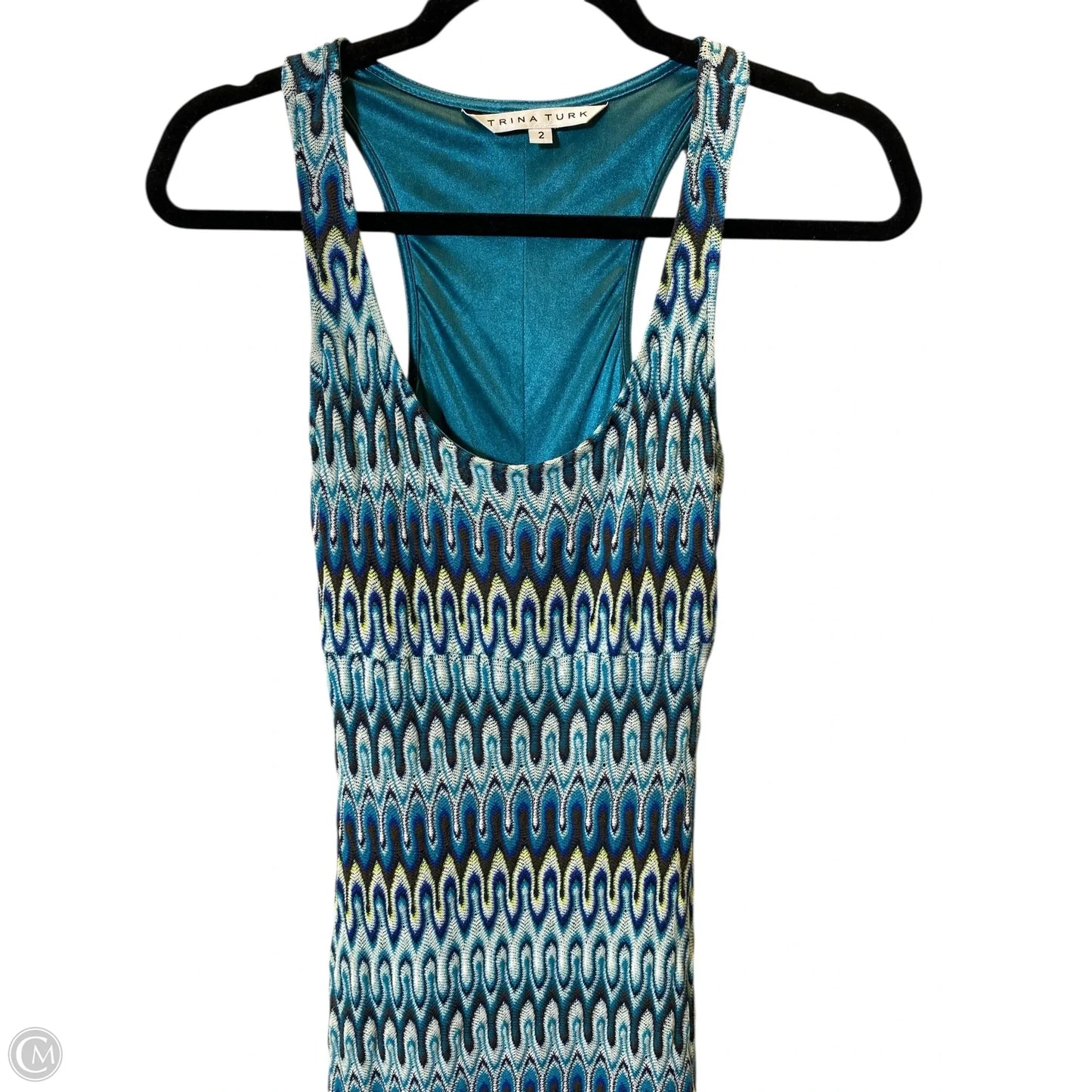Dress Casual Maxi By Trina Turk In Multi-colored, Size: 2