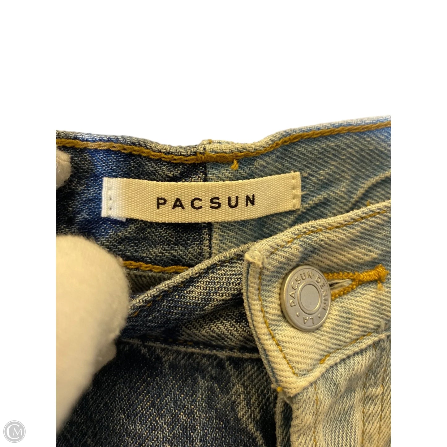 Jeans Straight By Pacsun In Blue, Size: 2