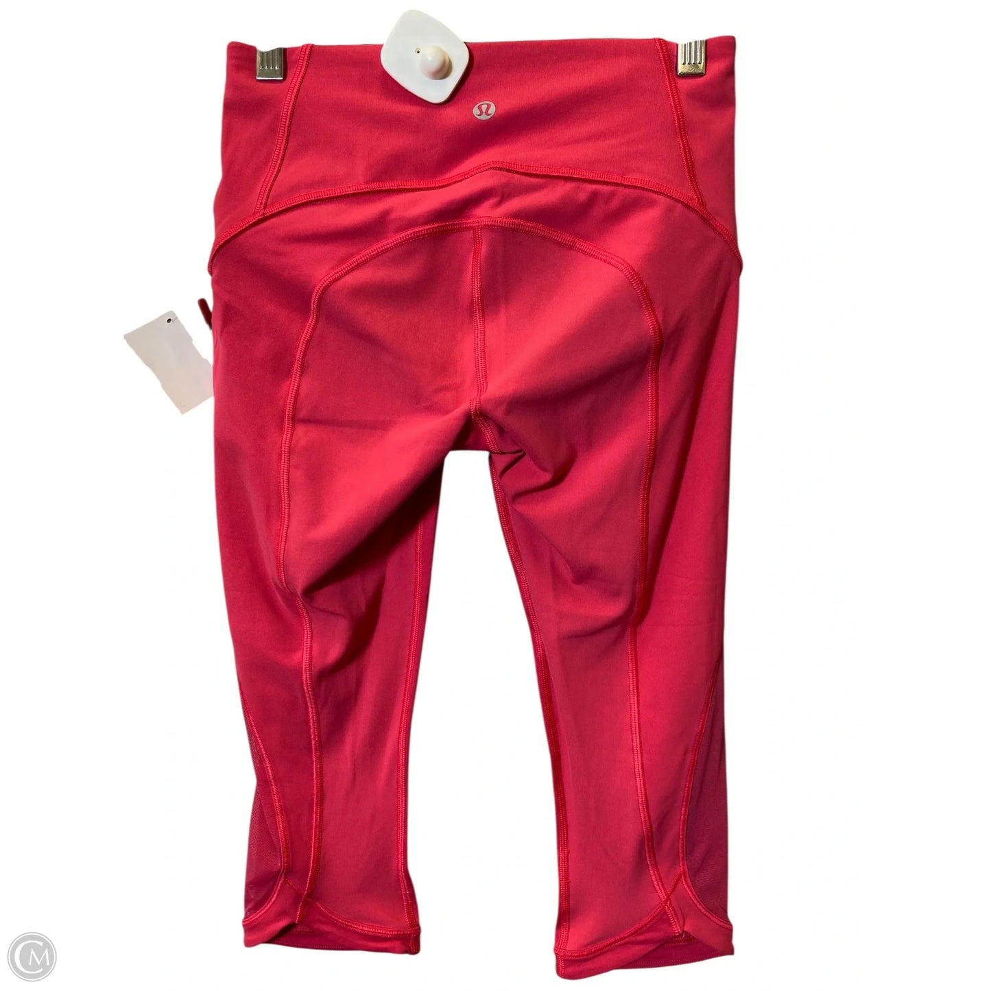 Athletic Capris By Lululemon In Pink, Size: 2