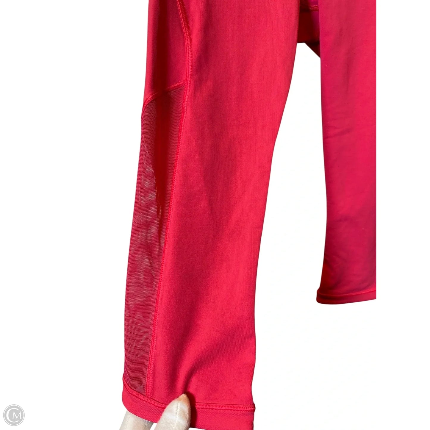 Athletic Capris By Lululemon In Pink, Size: 2