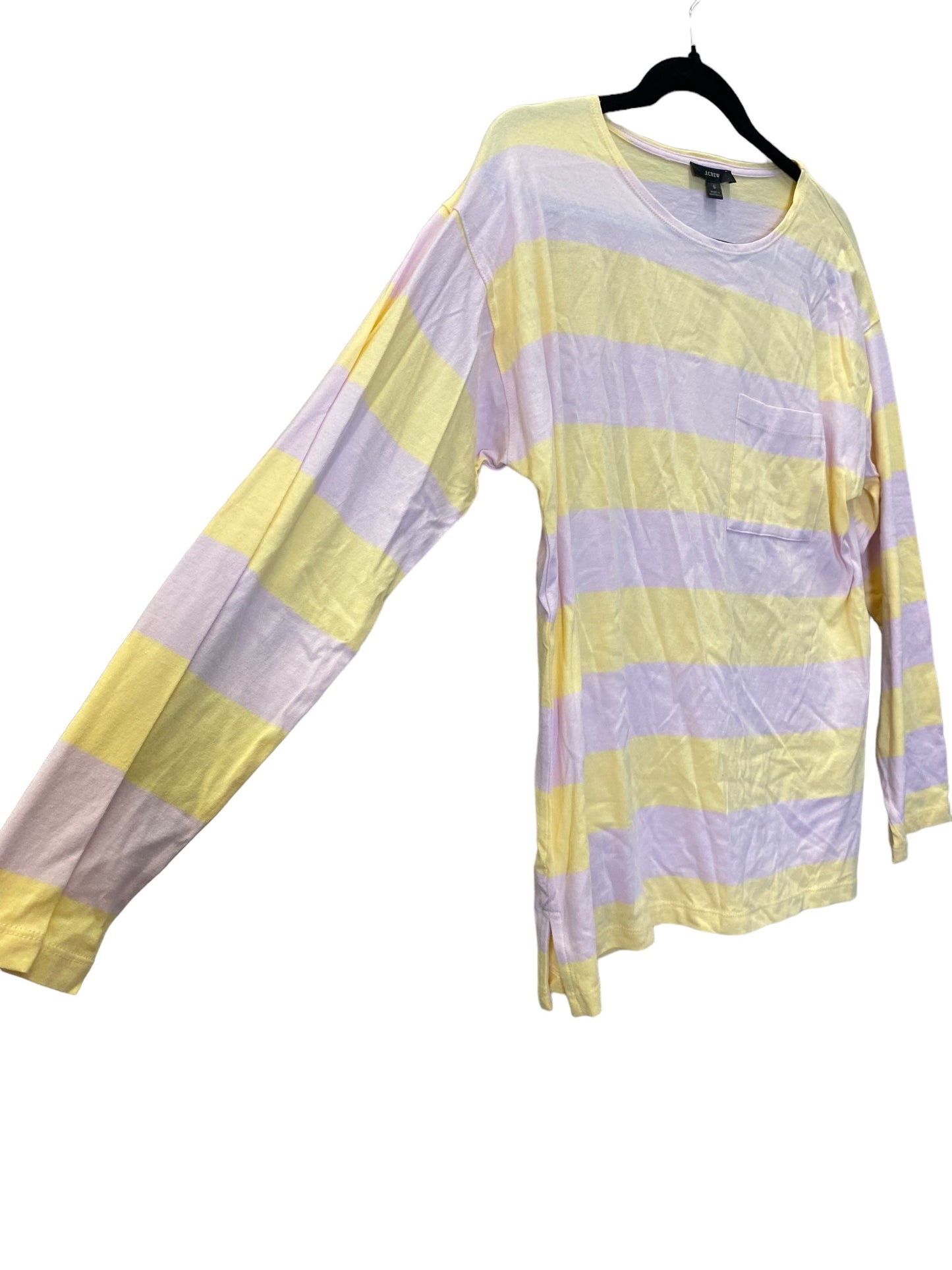 Striped Pattern Top Long Sleeve Basic J. Crew, Size S