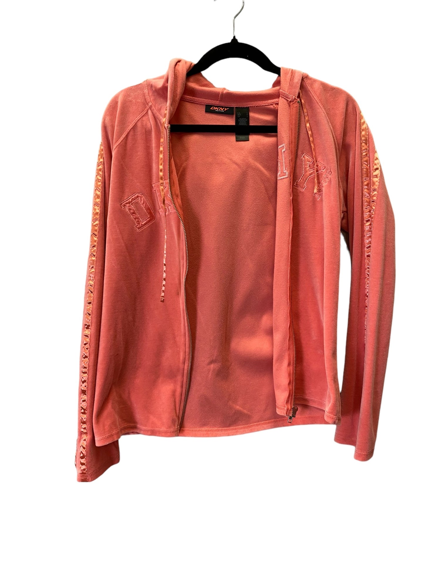 Athletic Fleece By Dkny In Coral, Size: L