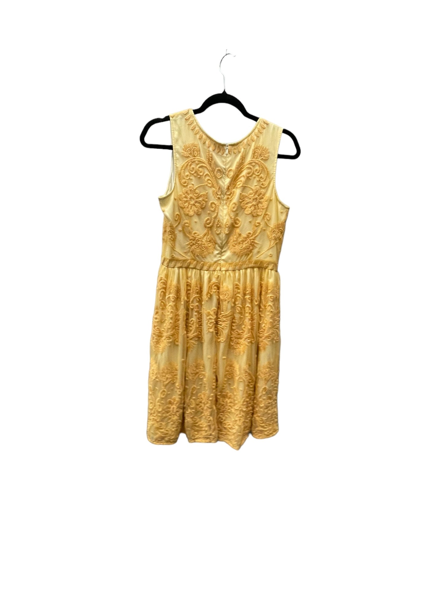 Dress Casual Midi By Sundance In Yellow, Size: M