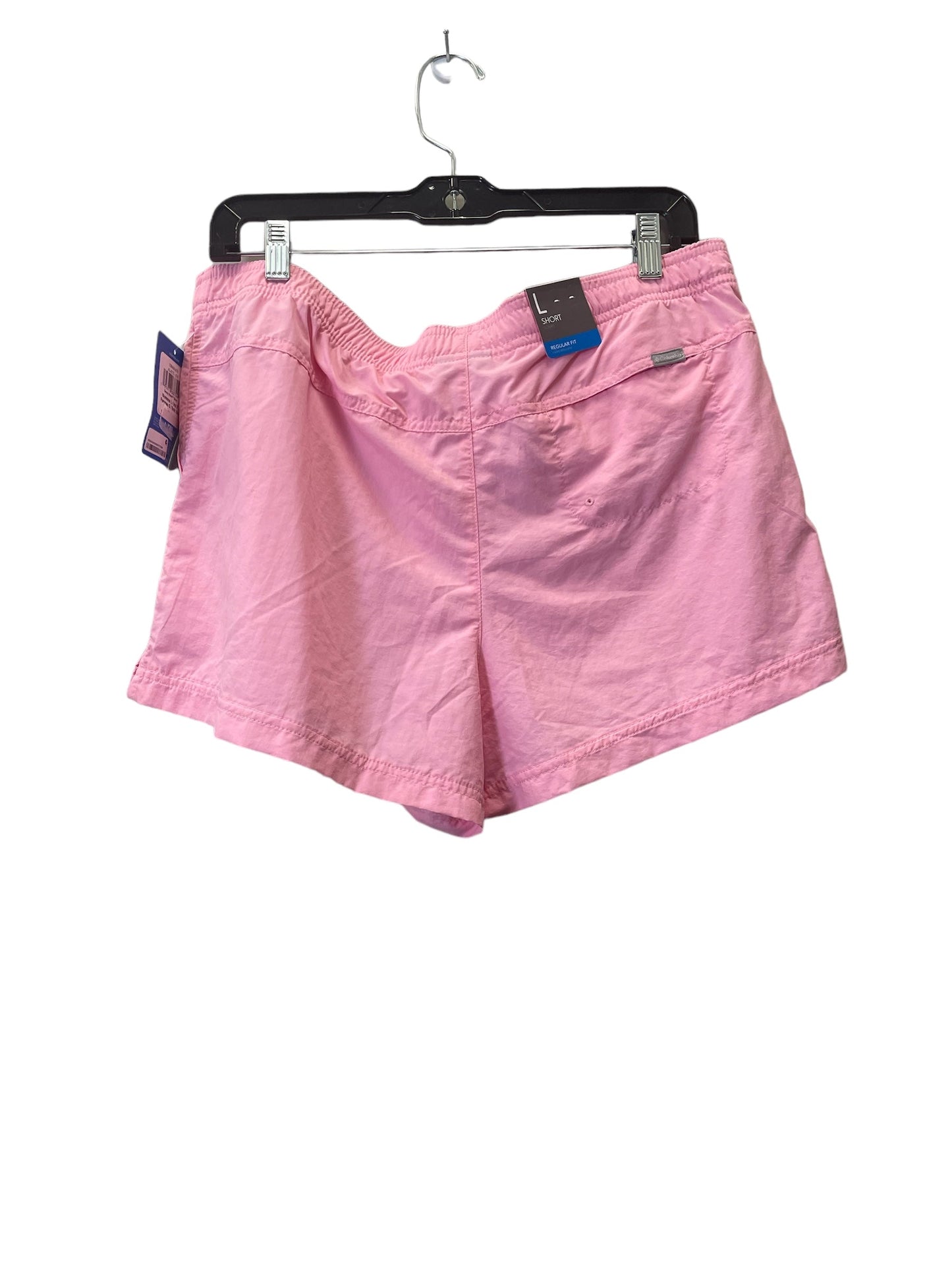 Pink Athletic Shorts Columbia, Size L