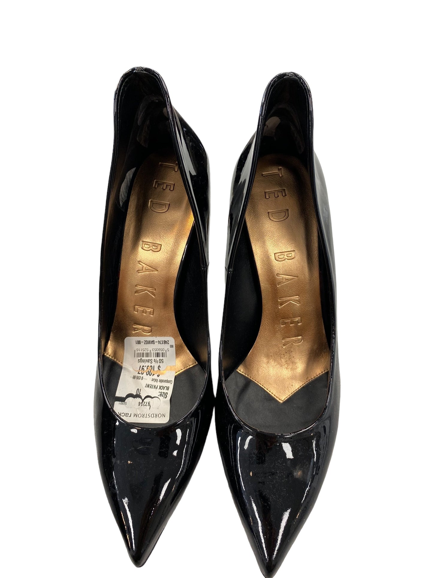 Shoes Heels Stiletto By Ted Baker In Black, Size: 10.5