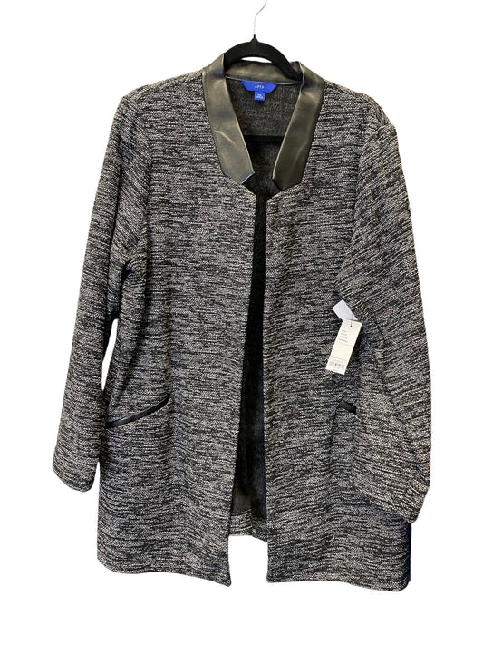 Blazer By Apt 9 In Grey, Size: Xxl