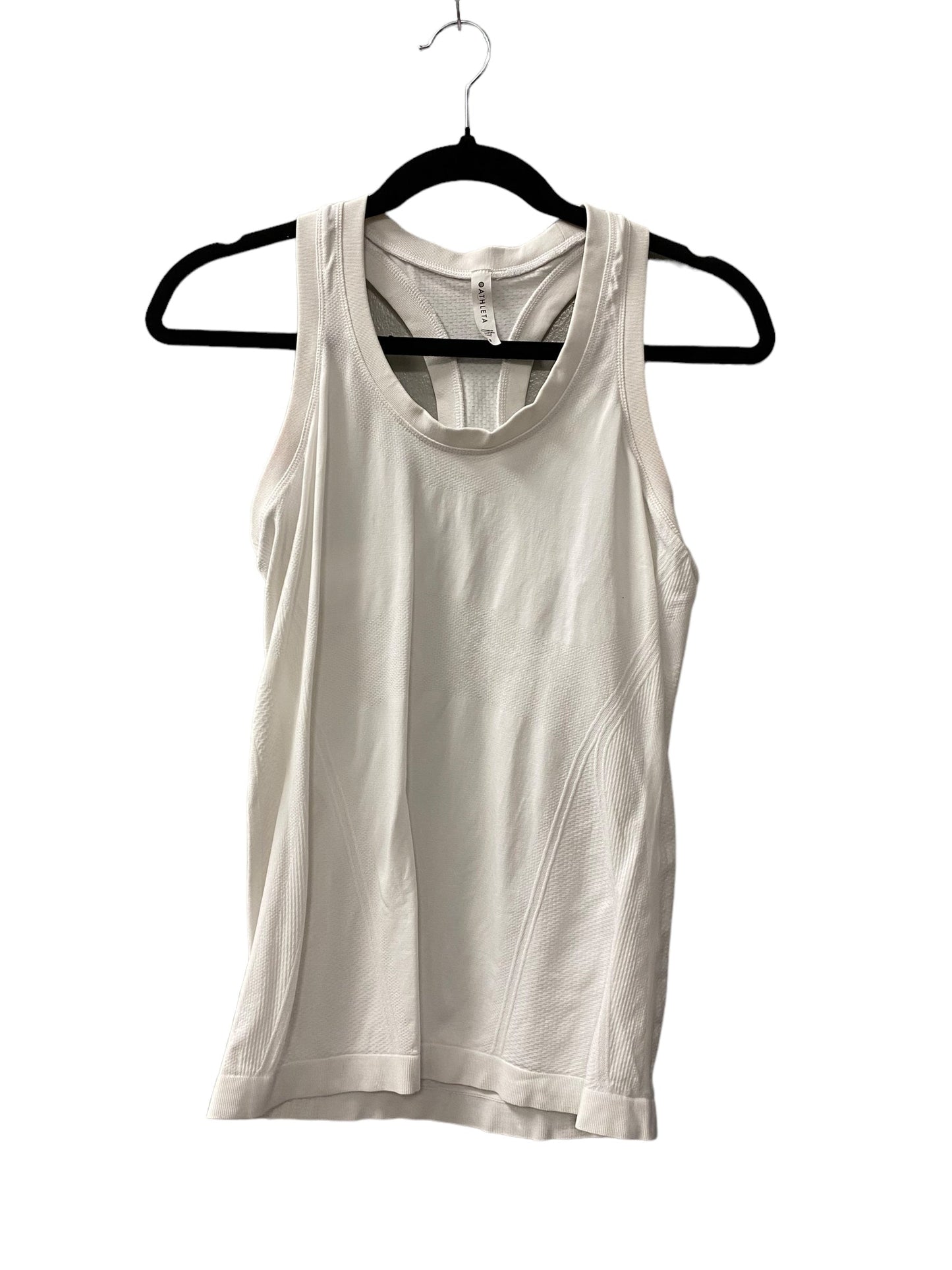 Athletic Tank Top By Athleta In White, Size: S