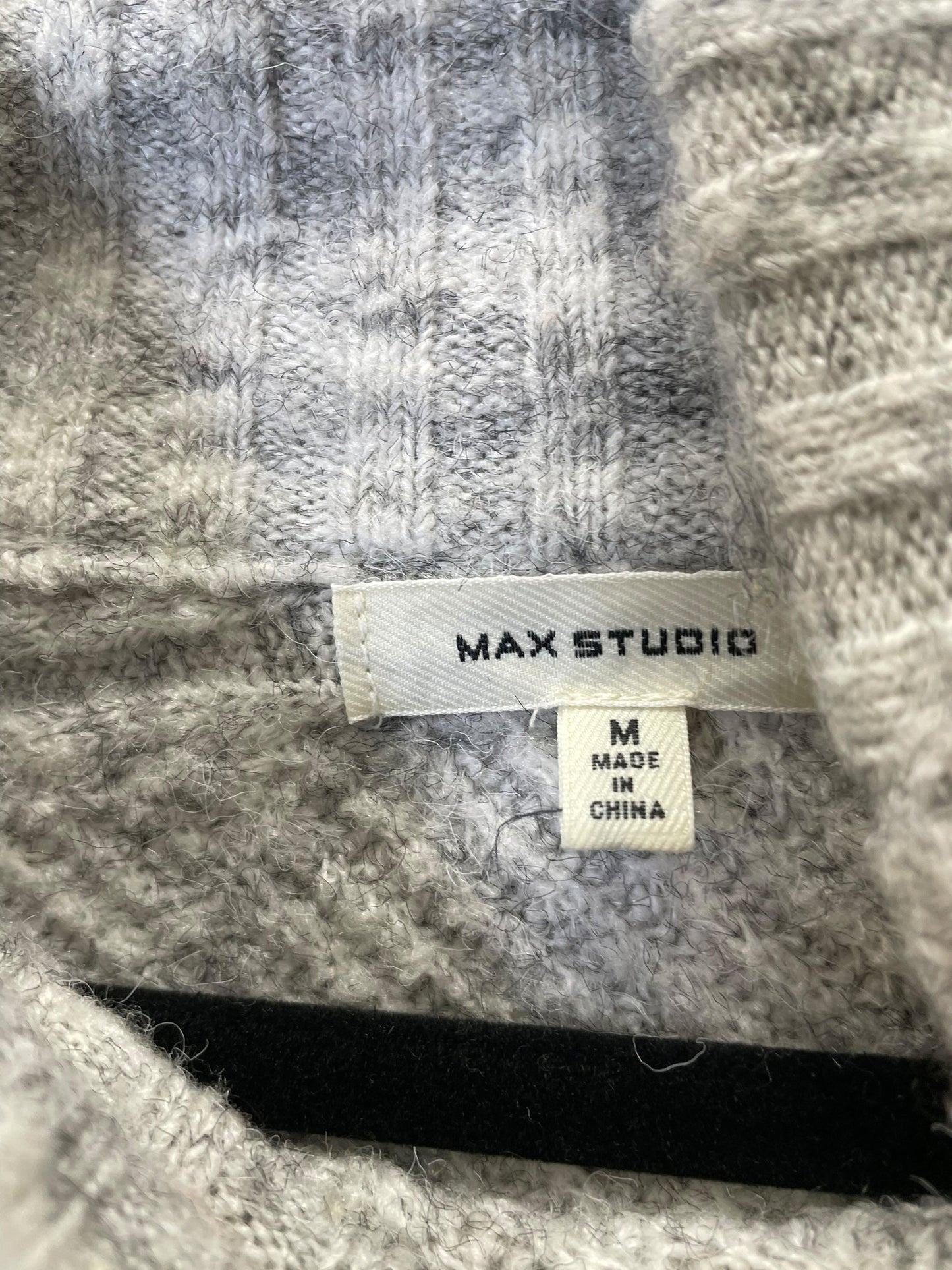 Sweater By Max Studio In Grey, Size: M