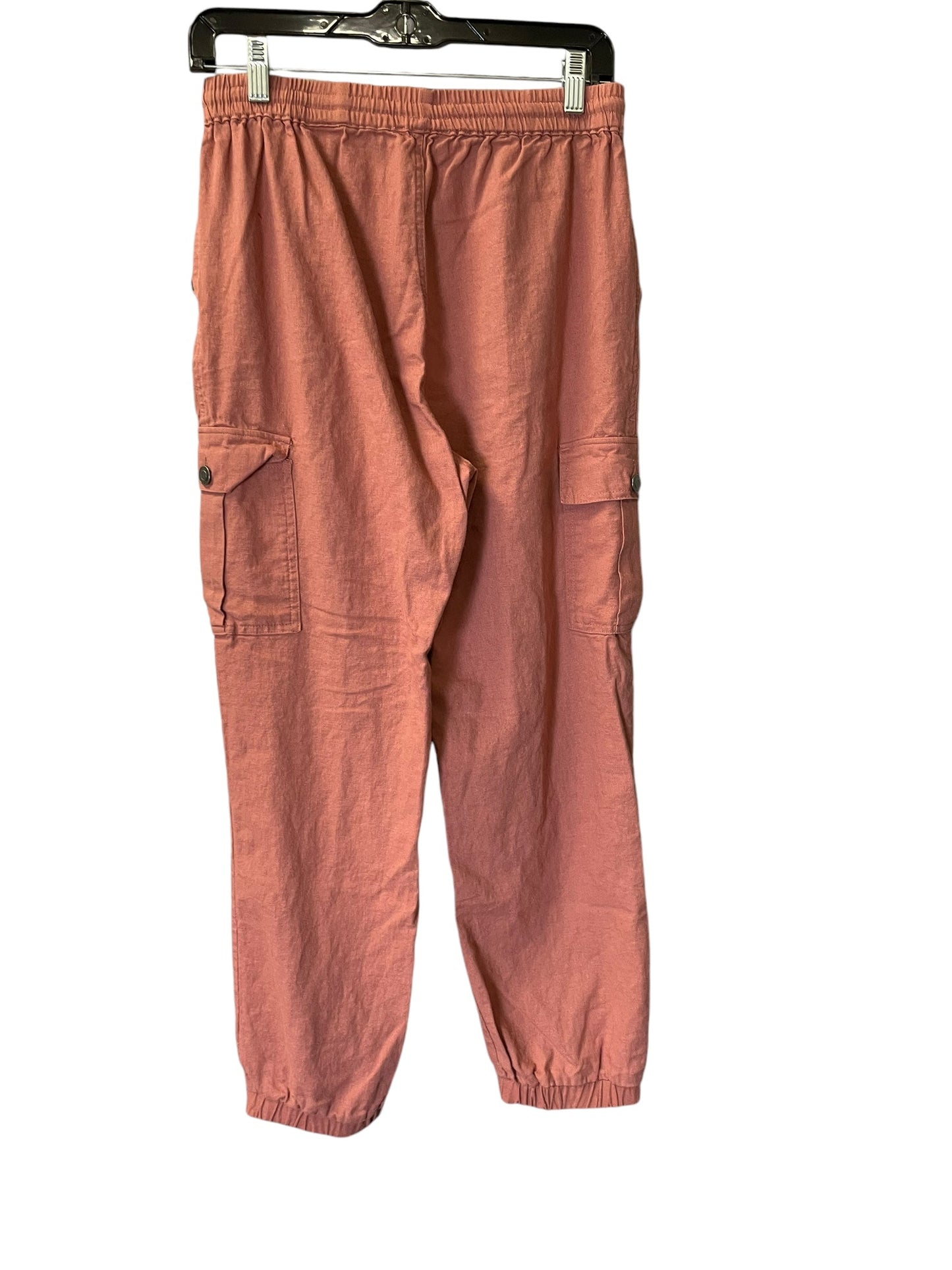 Pants Linen By Love Tree In Peach, Size: 12