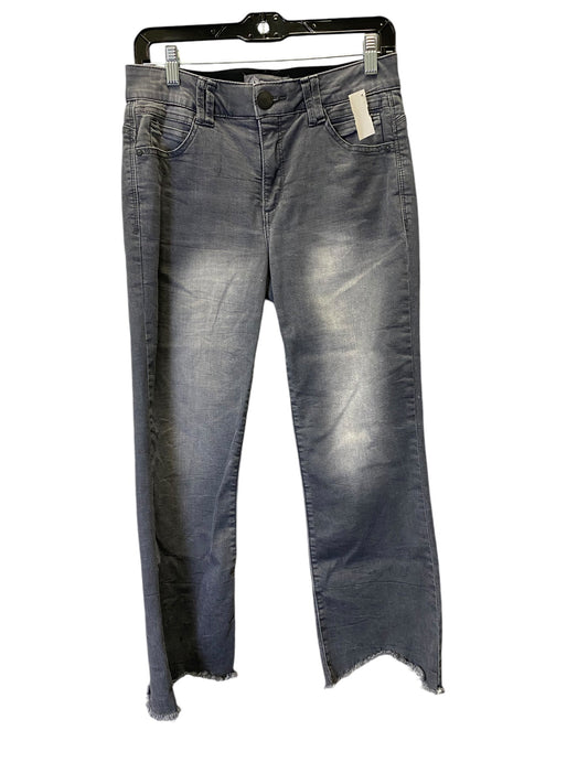 Jeans Straight By Democracy In Grey, Size: 4