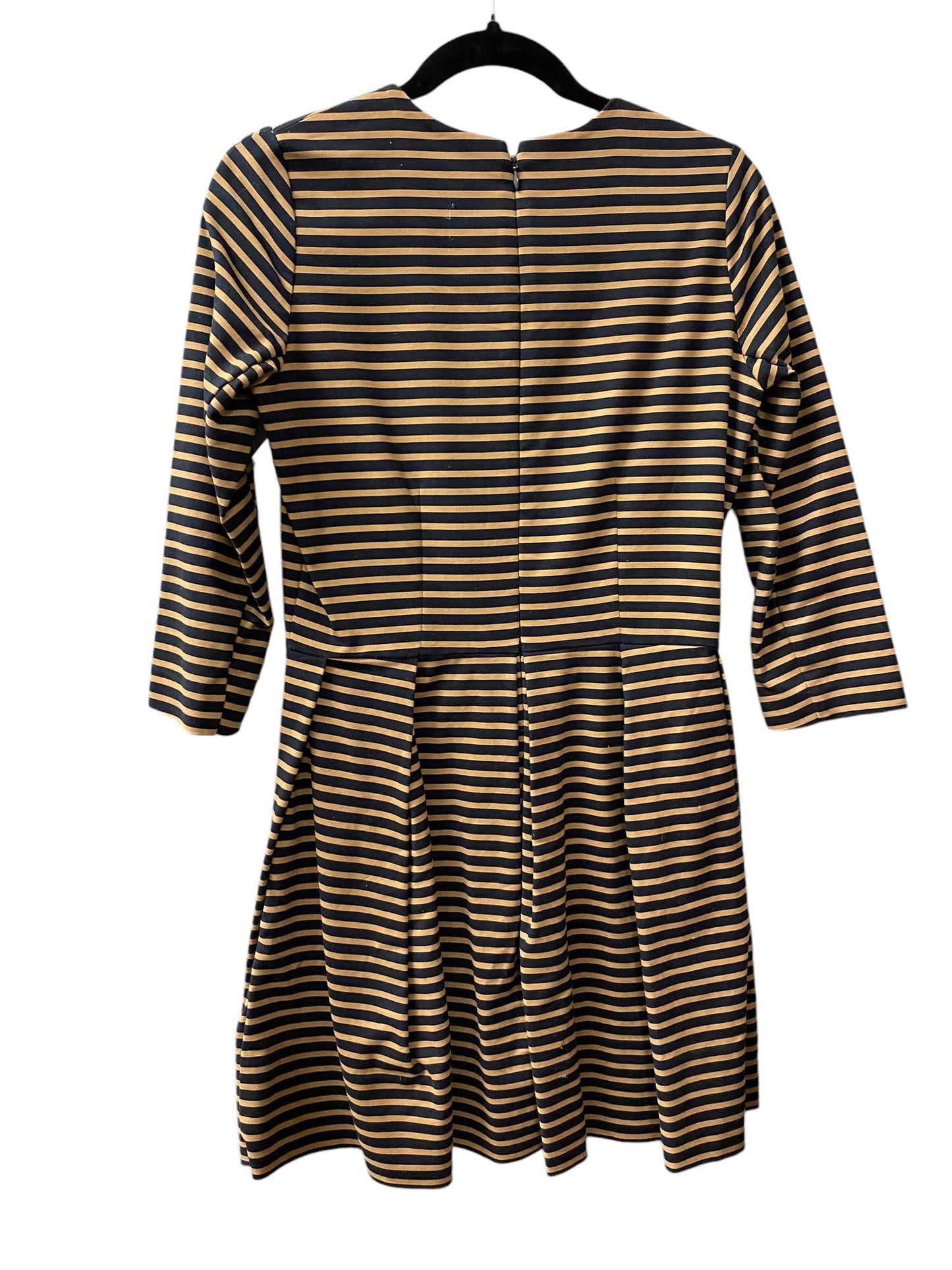 Dress Casual Midi By Gap In Striped Pattern, Size: 4