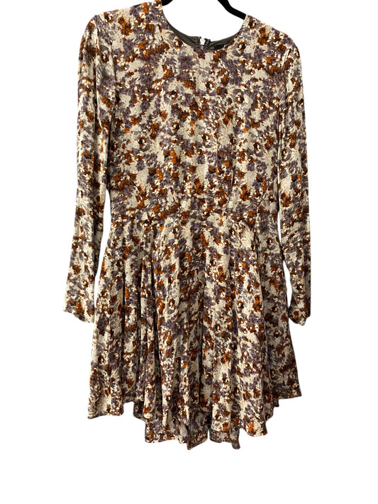 Dress Casual Midi By H&m In Multi-colored, Size: M