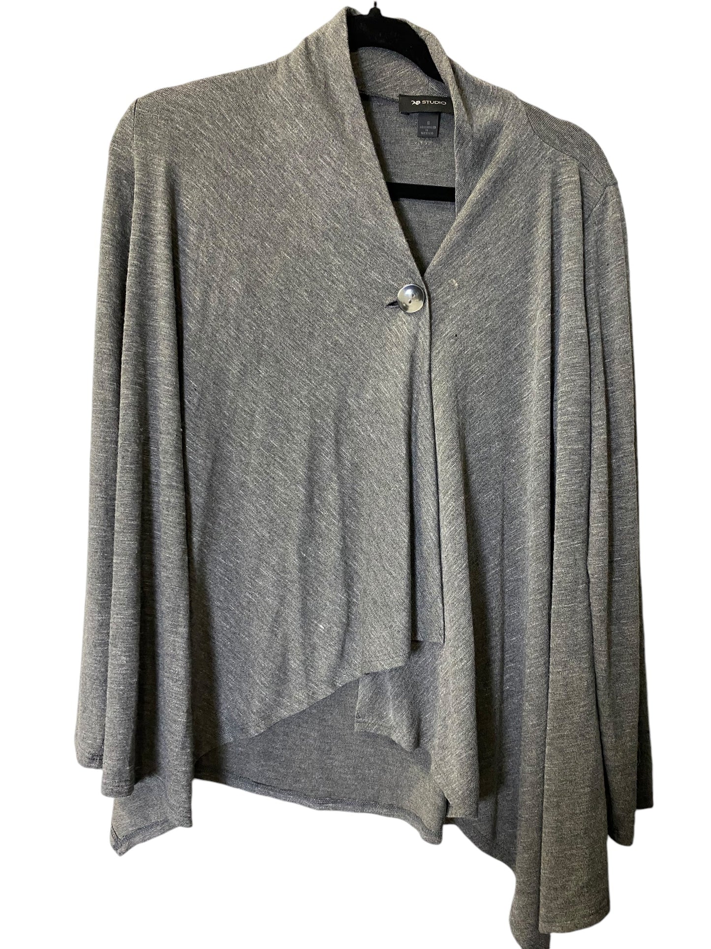 Cardigan By Ab Studio In Grey, Size: S