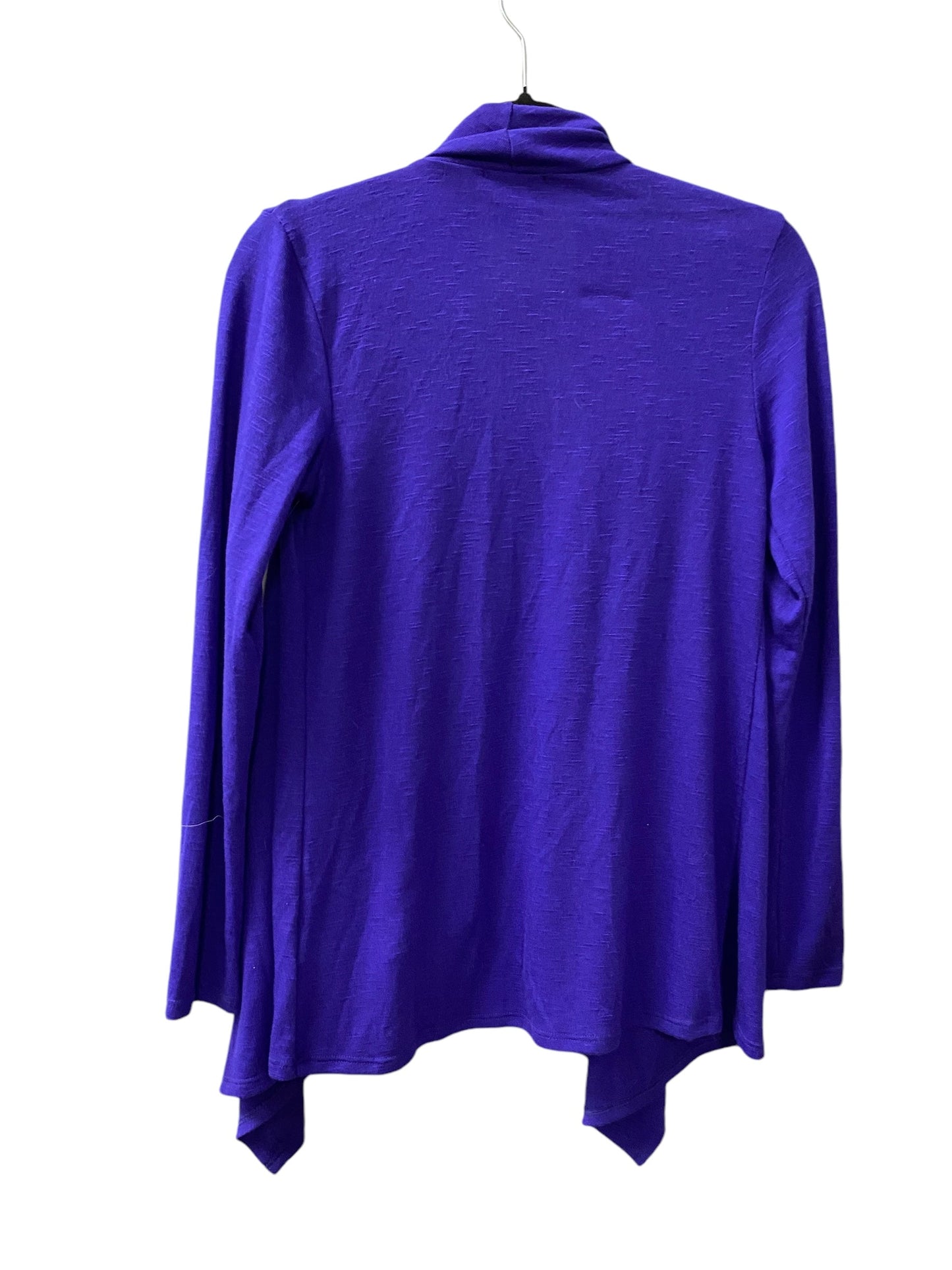 Cardigan By Ab Studio In Purple, Size: S