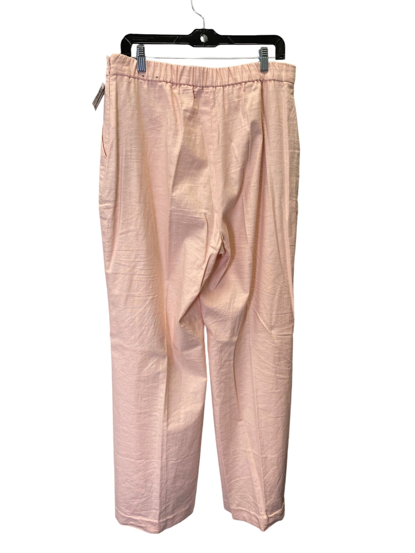 Pants Linen By Express In Pink, Size: 14