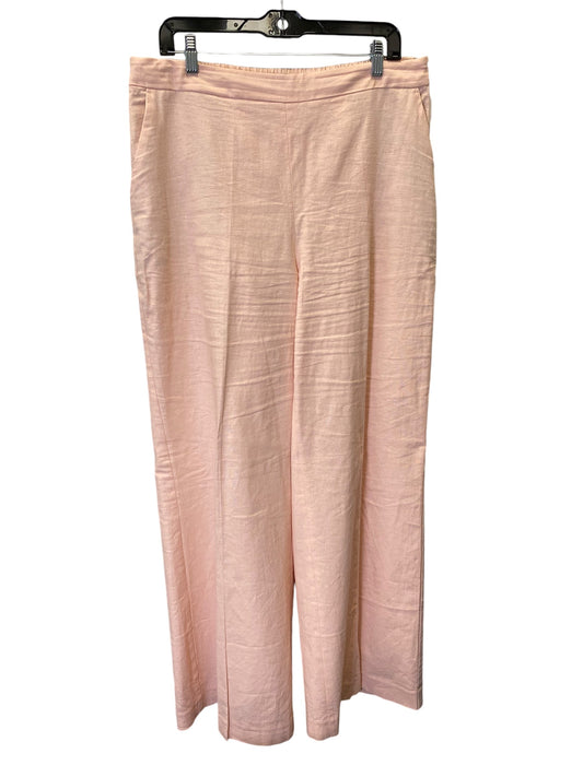 Pants Linen By Express In Pink, Size: 14