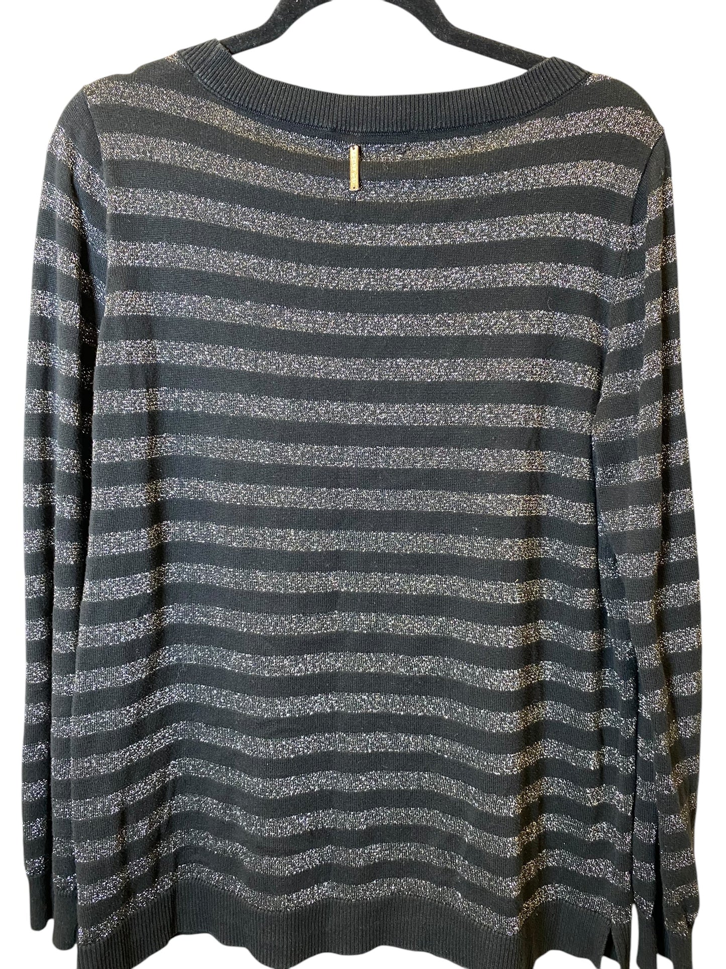 Sweater By Michael By Michael Kors In Striped Pattern, Size: Xl